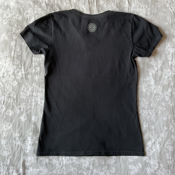 Life is Good Navy V-Neck Crusher Tee - Picture 2 of 11